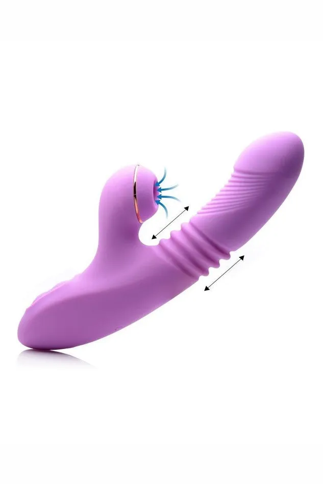 Sd Vibrators Shegasm Thrusting Suction Rabbit