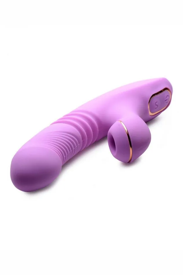 Sd Vibrators Shegasm Thrusting Suction Rabbit
