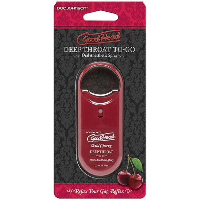 Anal GoodHead GoodHead ToGo Deep Throat Spray Wild Cherry 9ml