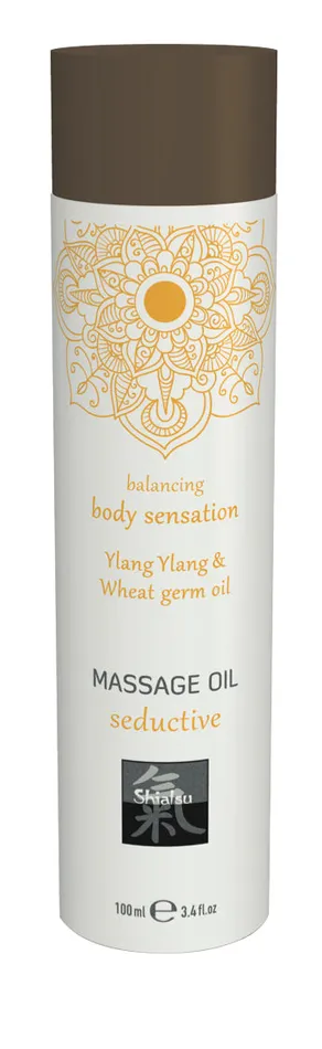 Four Seasons Shiatsu Massage Oil Seductive Ylang Ylang And Wheat Germ Oil 100ml Shiatsu Couples