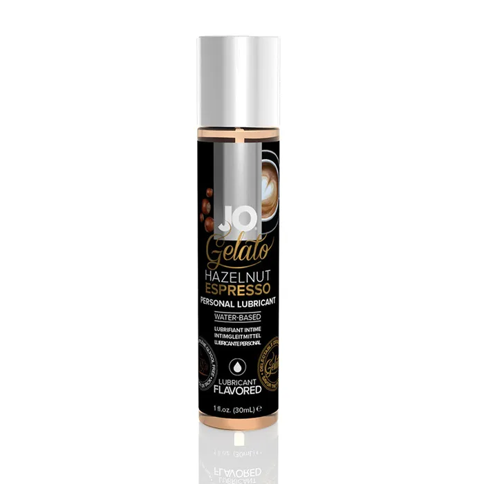 JO Gelato Hazelnut Espresso Lubricant WaterBased 1 fl oz 30 Ml Nalpac Lubricants