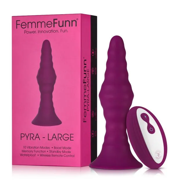 Vibrators Femme Funn Femme Funn Pyra Large Dark Fuchsia