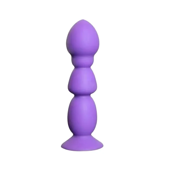 Anal Balls Beads Big Purple Silicone Butt Plug Beads Unisex Large Anal Sex Toys House of Dasein Anal