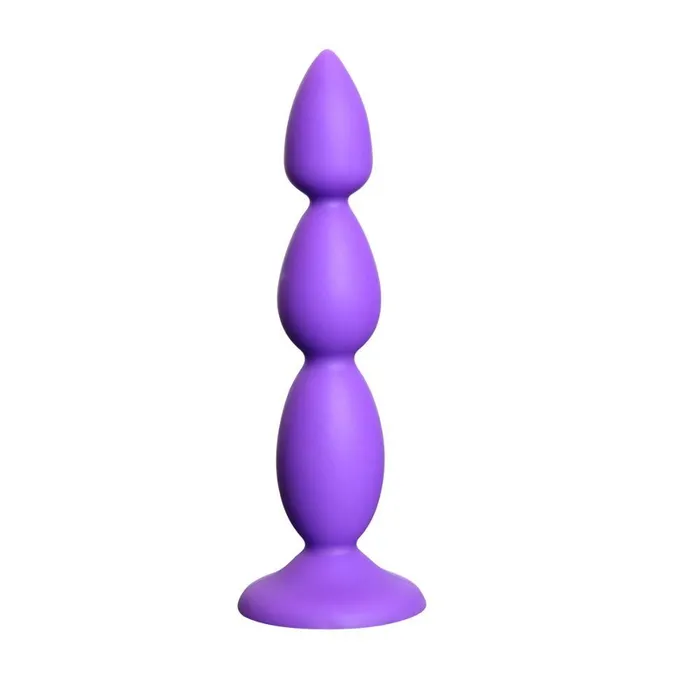 Anal Balls Beads Big Purple Silicone Butt Plug Beads Unisex Large Anal Sex Toys House of Dasein Anal