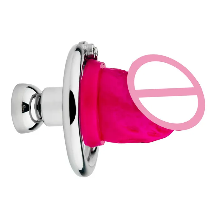 CHASTITY CAGE CO Male Sex Toys Negative 405 DIY Silicone Dildo Sleeve Chastity Cage