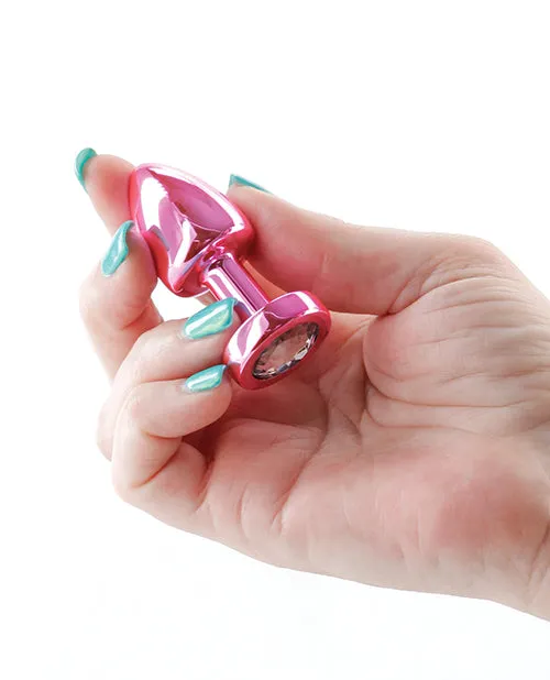 Rear Assets Petite Metal Anal Plug Pink NSNovelties Anal Rear Assets Petite Metal Anal Plug Pink NSNovelties Anal
