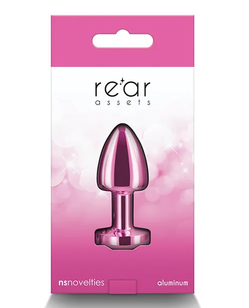 Rear Assets Petite Metal Anal Plug Pink NSNovelties Anal Rear Assets Petite Metal Anal Plug Pink NSNovelties Anal