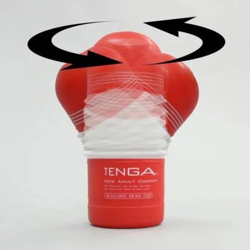 Tenga Male Sex Toys Rolling Head Cup