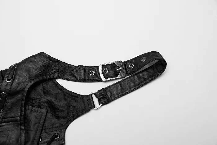 EVEs SECRETS Couples Black Gothic LaceUp Corset with Adjustable Straps