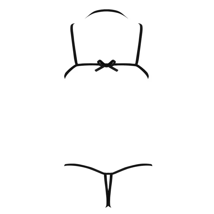 Male Sex Toys EVEs SECRETS Womens Mesh Crotchless Bodysuit with Open Bust Erotic Outfits for Women