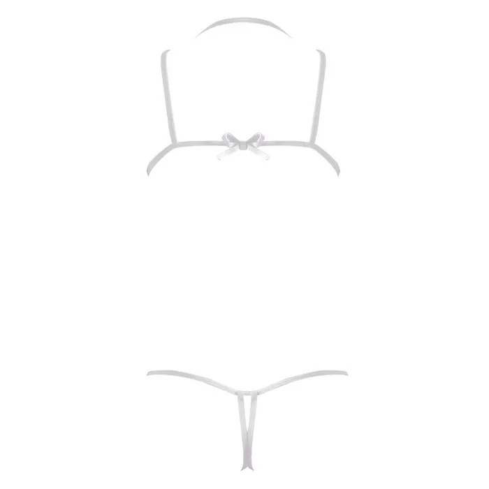 Male Sex Toys EVEs SECRETS Womens Mesh Crotchless Bodysuit with Open Bust Erotic Outfits for Women