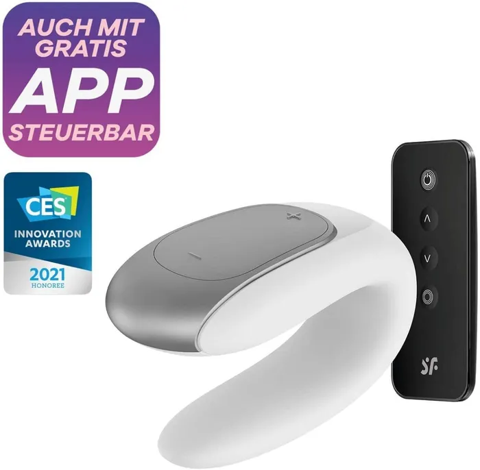 Satisfyer Vibrators Satisfyer App Enabled Double Fun