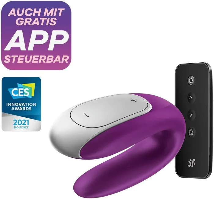 Satisfyer Vibrators Satisfyer App Enabled Double Fun