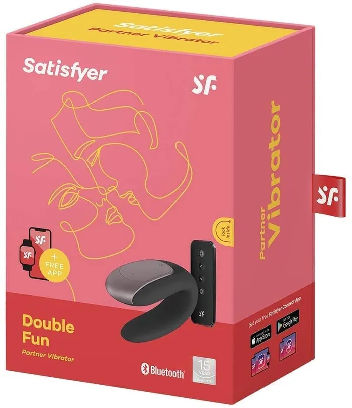 Satisfyer Vibrators Satisfyer App Enabled Double Fun