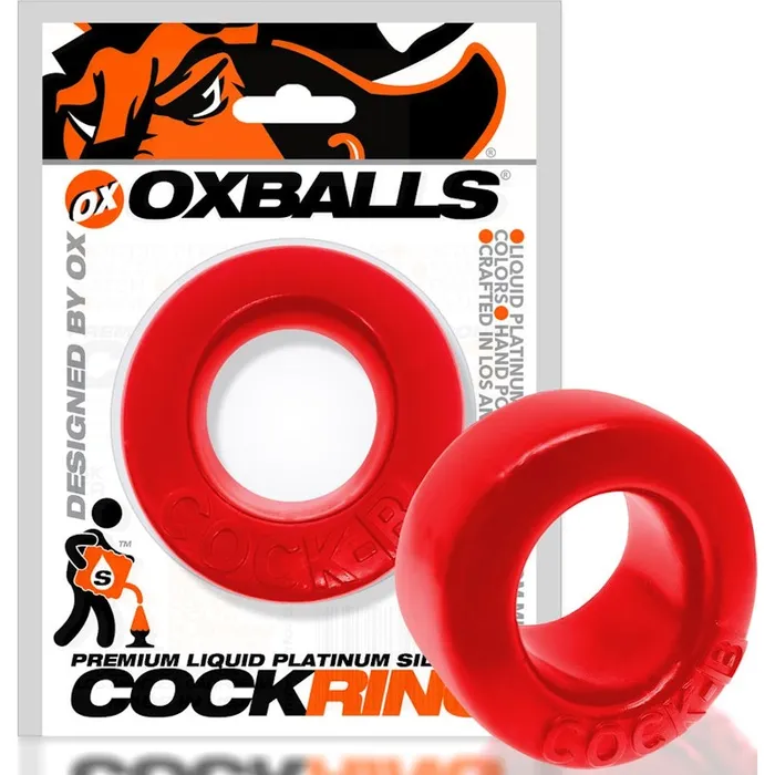 Vibrators OxBalls Cock B Bulge Cockring Red Red