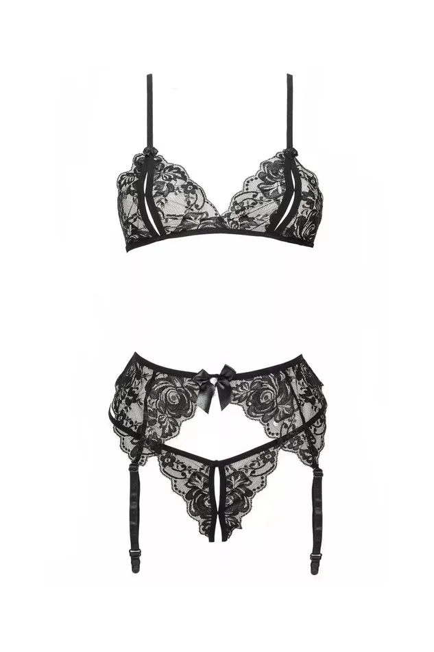 Anal Christine Le Duc Axelle 3PC Lingerie Set