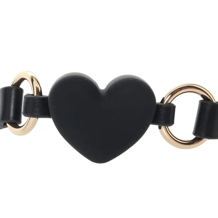 Anal Fetish Fashion Katherine Heart Gag in Black ns novelties
