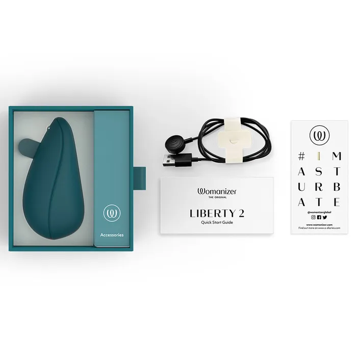 Anal Womanizer Liberty 2 Dark Petrol Womanizer