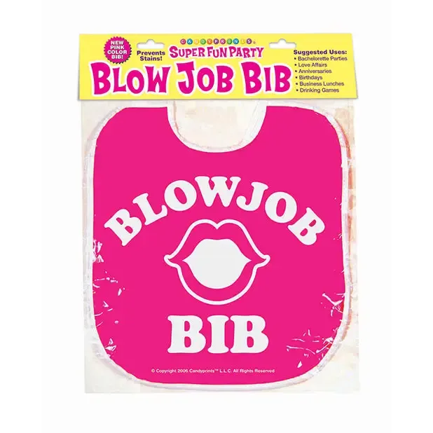 Blow Job Bib Teal Little Genie Vibrators
