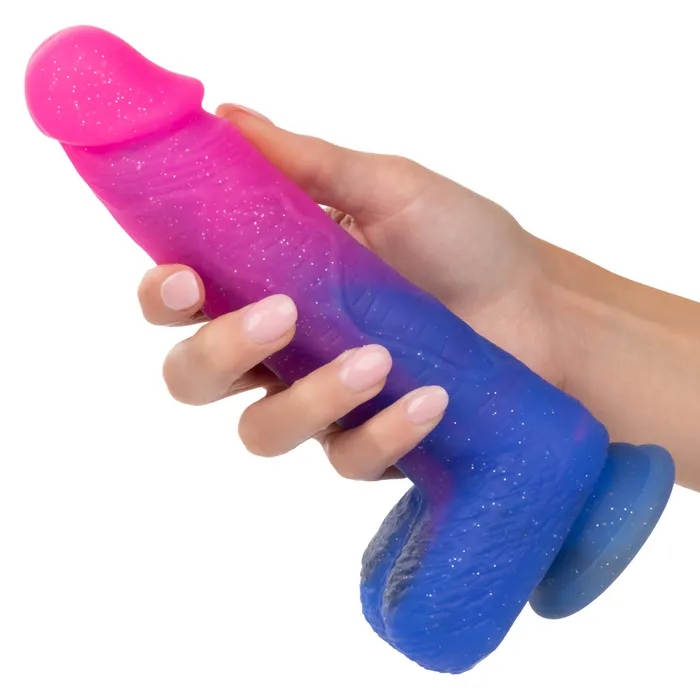 CalExotics Naughty Bits Ombre Hombre XL Vibrating Dildo CalExotics Female Sex Toys