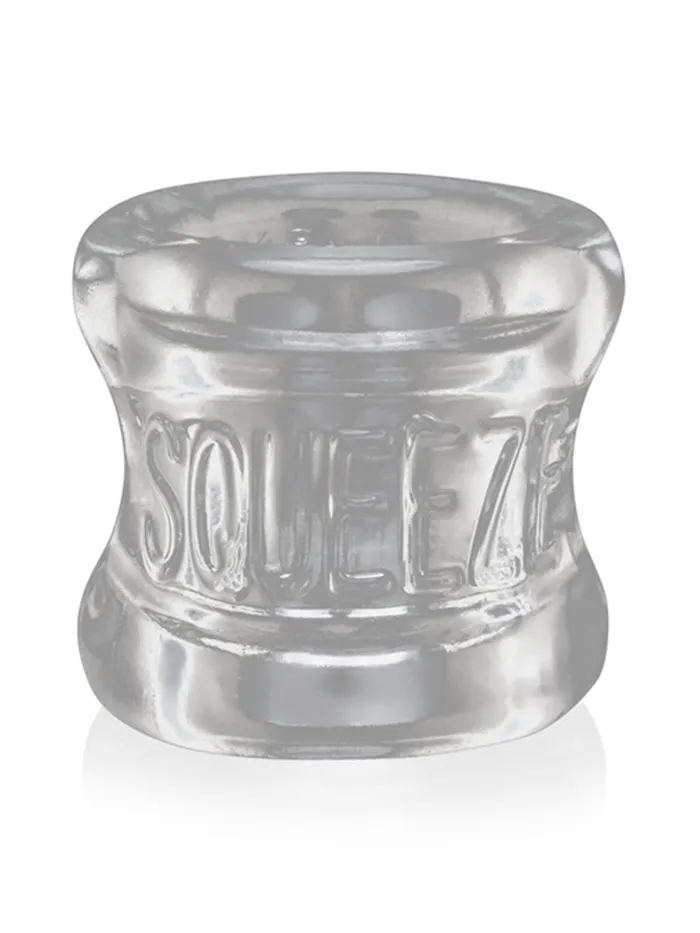 Dildos HonourSkintwocom Squeeze Ballstretcher Clear Dildos HonourSkintwocom Squeeze Ballstretcher Clear