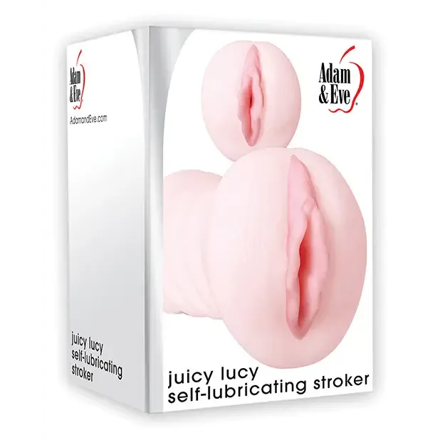 Evolved Novelties INC Male Sex Toys Adam Eve Juicy Lucy Self Lubricating Stroker White