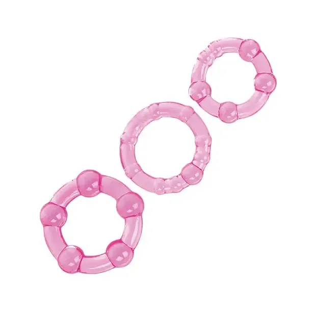 Female Sex Toys CalExotics Silicone Island Rings Female Sex Toys CalExotics Silicone Island Rings