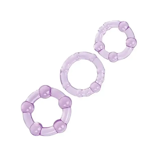 Female Sex Toys CalExotics Silicone Island Rings Female Sex Toys CalExotics Silicone Island Rings