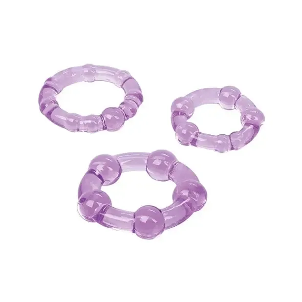 Female Sex Toys CalExotics Silicone Island Rings Female Sex Toys CalExotics Silicone Island Rings