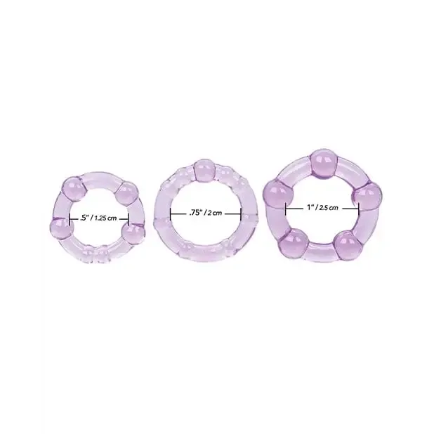 Female Sex Toys CalExotics Silicone Island Rings Female Sex Toys CalExotics Silicone Island Rings