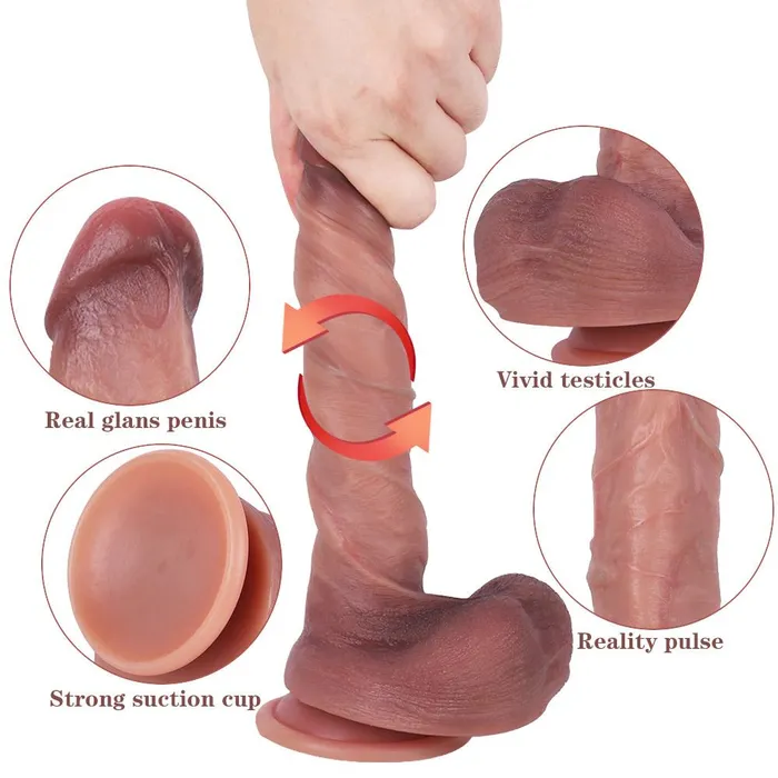 Female Sex Toys Modi F455 Adjustable StrapOn Harness Kit with 83inch UltraRealistic Liquid Silicone Dildo