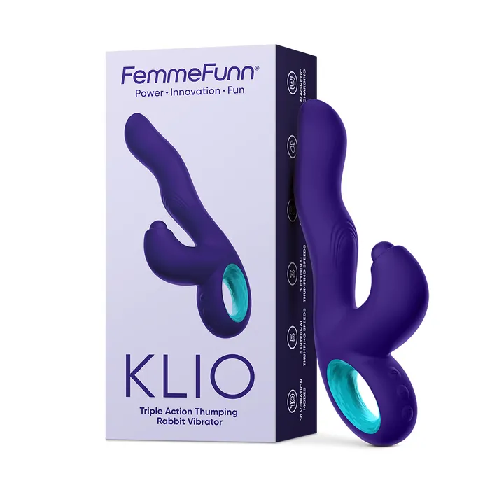 Femme Funn Klio Thumping Rabbit Vibrator Femme Funn Female Sex Toys