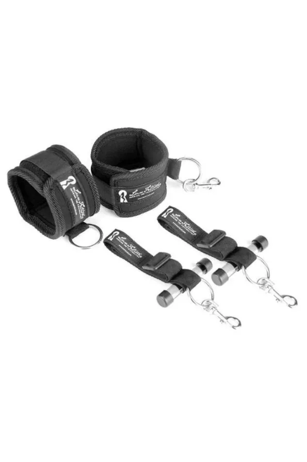 Lux Fetish Anal Closet Cuffs Black Lux Fetish
