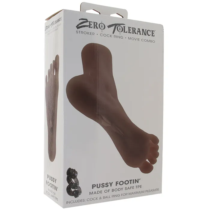 Male Sex Toys Evolved Novelties Zero Tolerance Pussy Footin Masturbator in Dark