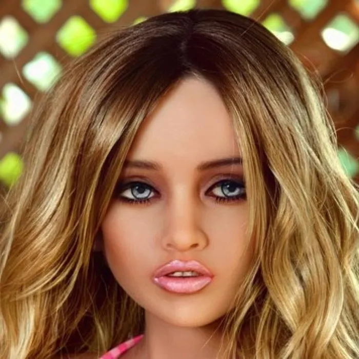 Neodoll Racy Victoria Sex Doll Head M16 Compatible Light Brown Irontech Doll Male Sex Toys