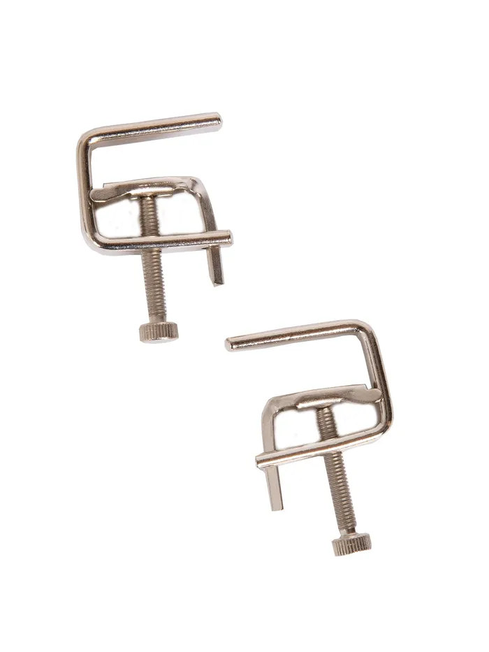 Nipple Clitoral Toys HonourSkintwocom Screw Thread Nipple Clamps