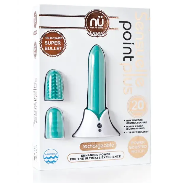 Novel Creations Usa INC Vibrators Sensuelle Point Plus Rechargeable Bullet Novel Creations Usa INC Vibrators Sensuelle Point Plus Rechargeable Bullet