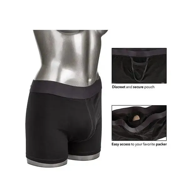 Packer Gear Boxer Brief With Packing Pouch CalExotics Female Sex Toys