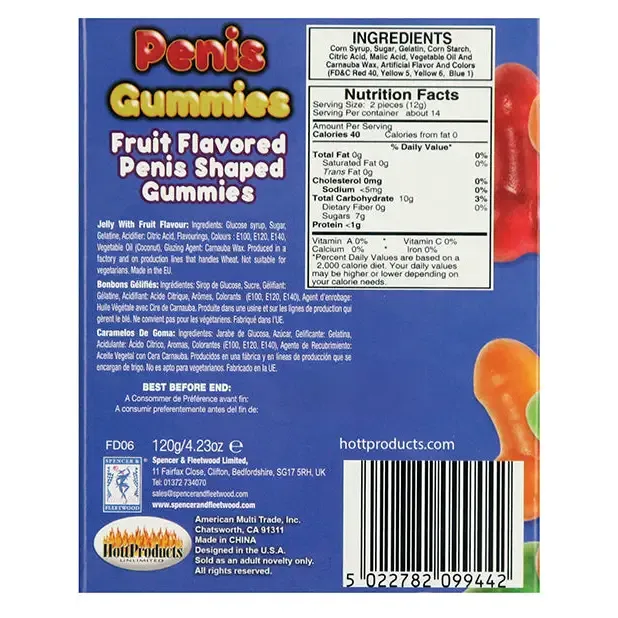 Penis Gummies 53oz OMG International Inc Male Sex Toys Penis Gummies 53oz OMG International Inc Male Sex Toys