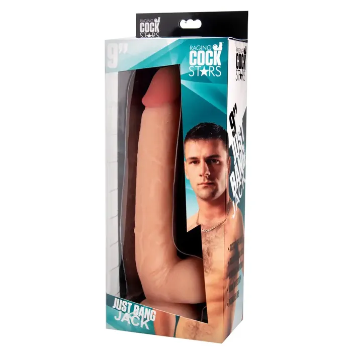 Raging Cockstars Dildos Raging Cockstars Just Bang Jack 85 Inch Realistic Dildo Raging Cockstars Dildos Raging Cockstars Just Bang Jack 85 Inch Realistic Dildo