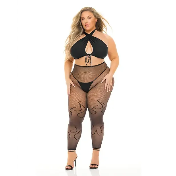 Rene Rofe Vibrators Pink Lipstick Gives You Hell Halter Bra Pantyhose Gstring Rene Rofe Vibrators Pink Lipstick Gives You Hell Halter Bra Pantyhose Gstring