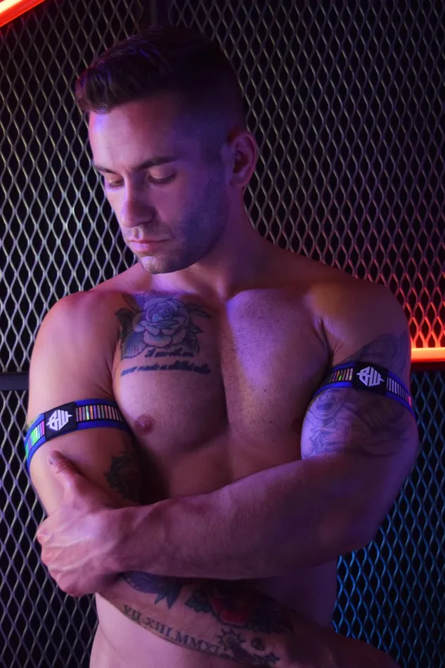 Vibrators Breedwell Breedwell Reflector Armbands Blue