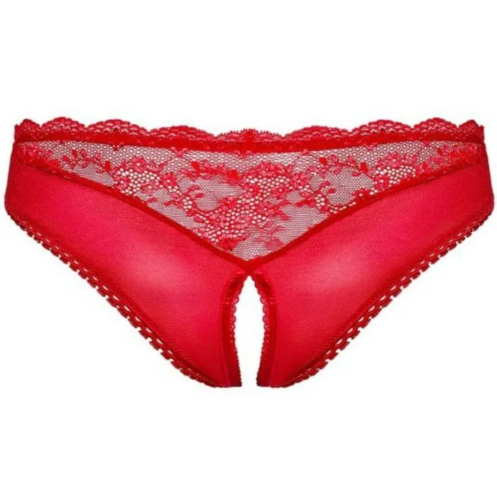 Vibrators Obsessive Obsessive Sexy Lingerie Lovica Crotchless Panties SM Red