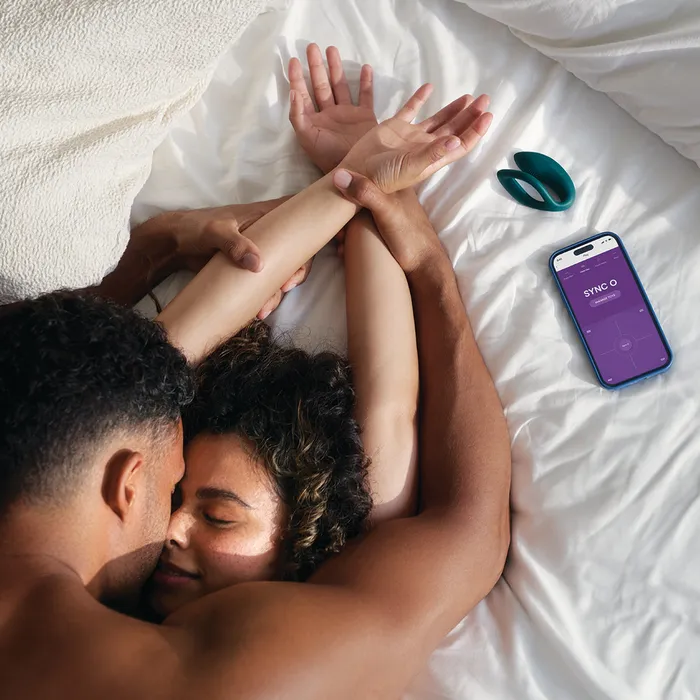WeVibe WeVibe Sync O Couples Vibrator Velvet Green Vibrators