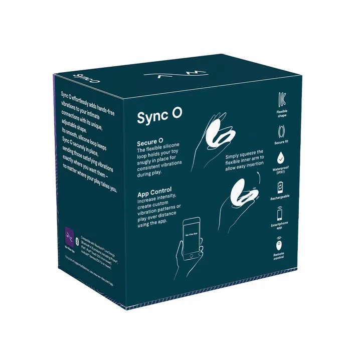 WeVibe WeVibe Sync O Couples Vibrator Velvet Green Vibrators