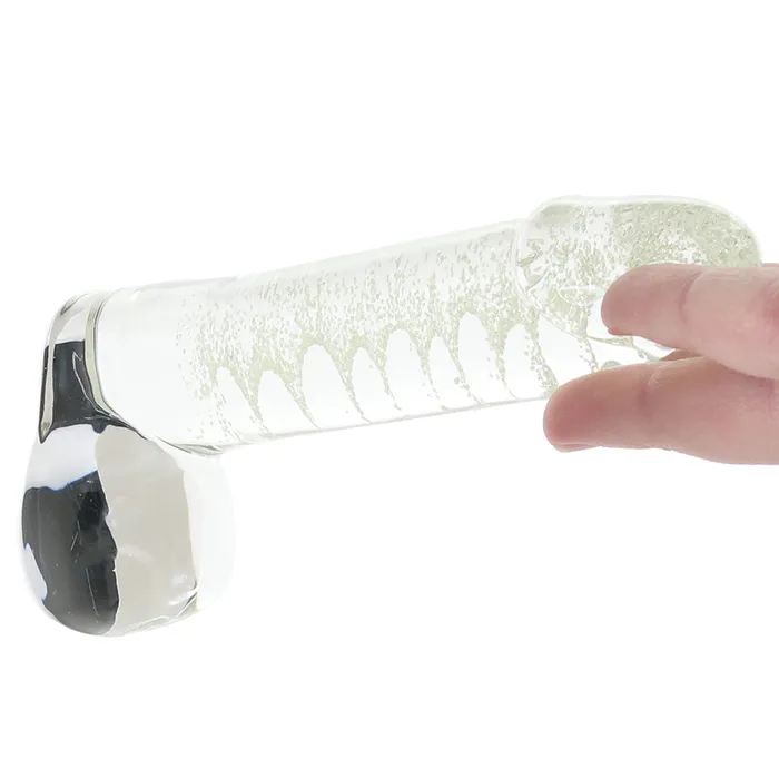 Whipsmart Glow In The Dark Ballsy Glass Dildo XGen Dildos