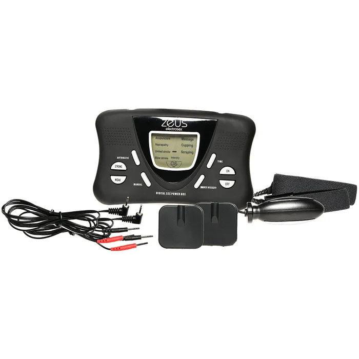 Zeus Deluxe EStim Kit XR Brands Vibrators