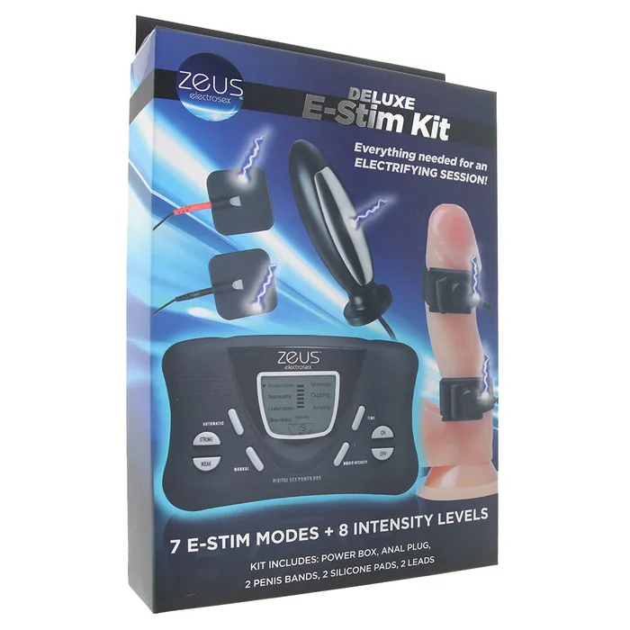 Zeus Deluxe EStim Kit XR Brands Vibrators