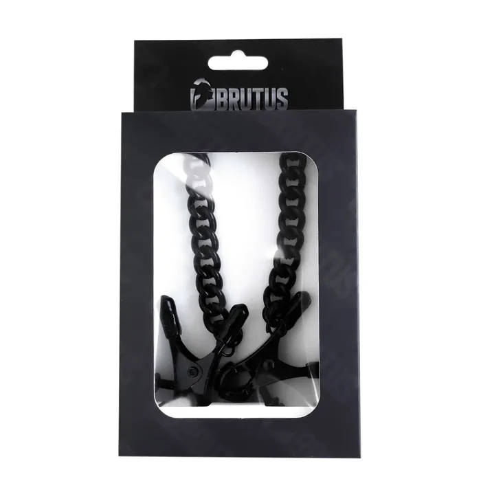 Anal BRUTUS Brutus Bite Heavy Nipple Clamps Black