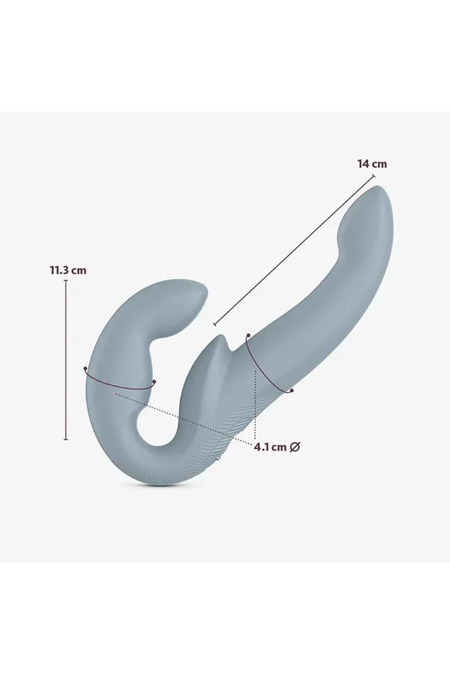 Fun Factory Share Vibe Pro Vibrating Strapless StrapOn Various Colors Fun Factory Female Sex Toys